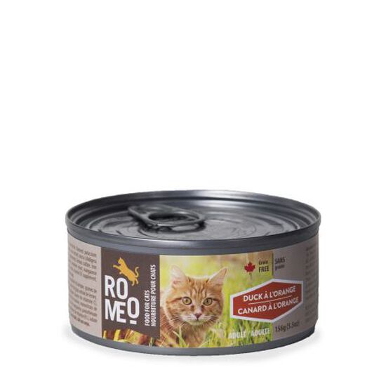 Nourriture humide pour chats, canard à l'orange Image NaN