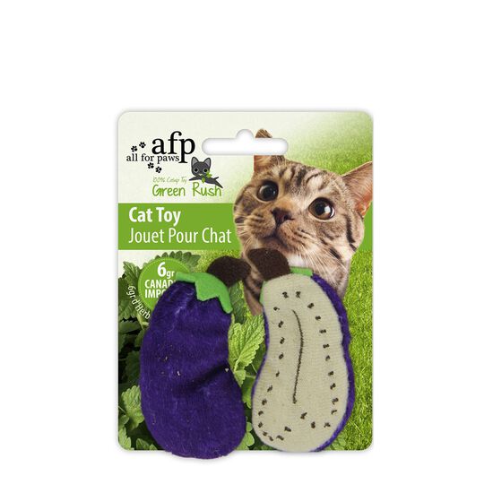 Vegetable toys stuffed with catnip Image NaN