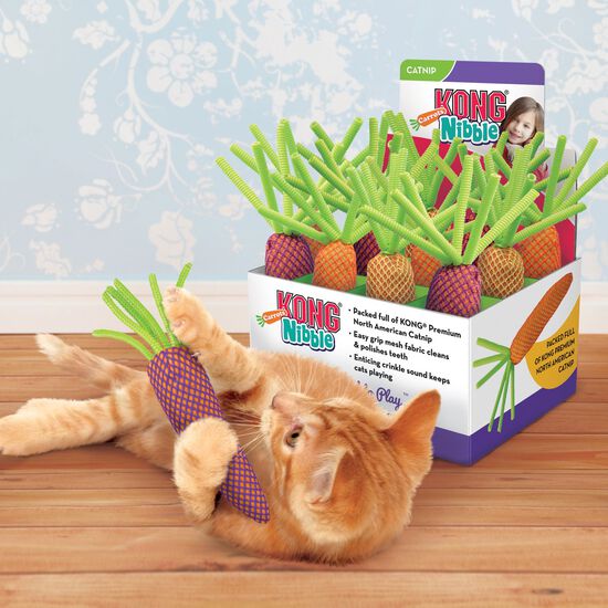 Jouet pour chats Nibble Carrots Image NaN