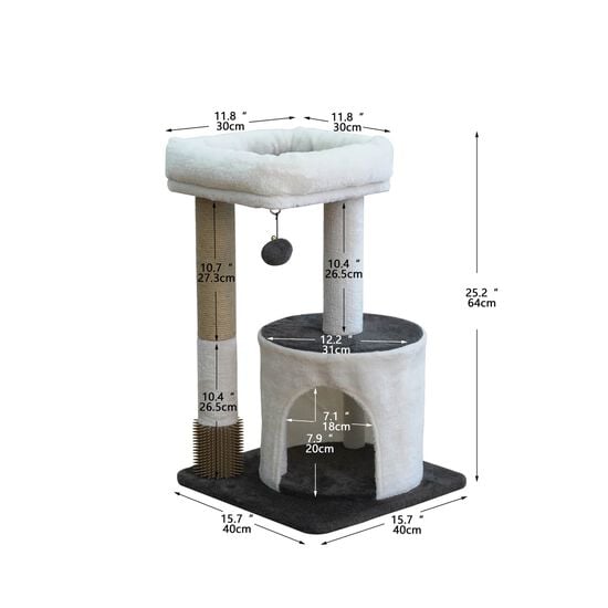 2 Level Cat Tree with Condo Image NaN