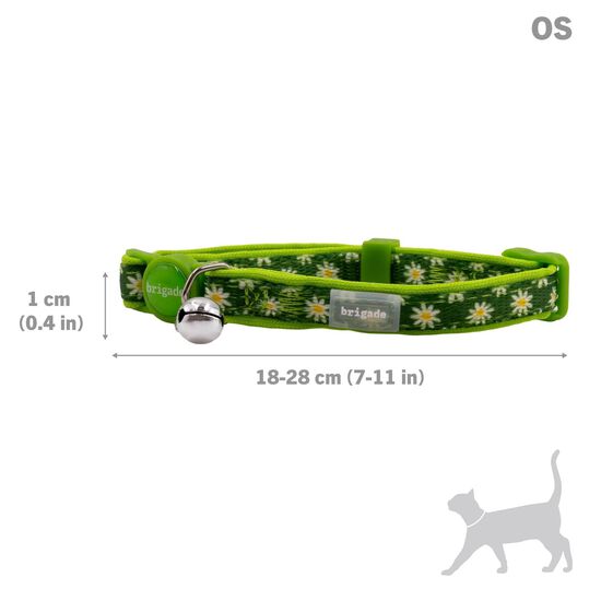 Collier en neoprene pour chats, Margerites Image NaN