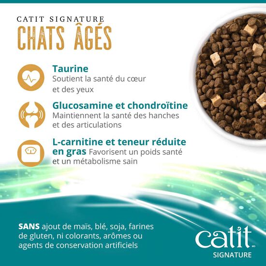 Signature Chicken Freeze-Dried Raw Nutrition for Senior Cats, 4.5 kg Image NaN