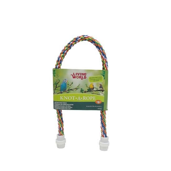 Multi-coloured Knot-A-Rope Cotton Perch Image NaN