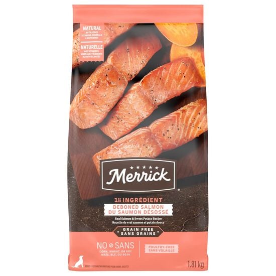 Grain Free Real Salmon and Sweet Potato Dry Food for Adult Dogs Image NaN