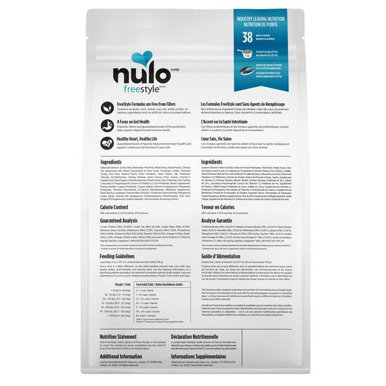 Nourriture s&egrave;che FreeStyle au saumon et pois pour chiens adultes, 2,04 kg Image NaN