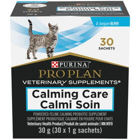 Calming Care Powdered Feline Calming Probiotic Supplement, 30 g