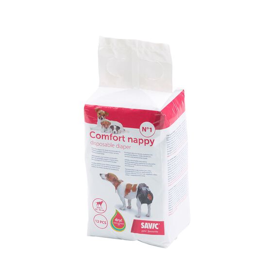 Disposable Comfort Nappy diapers, pack of 12 Image NaN