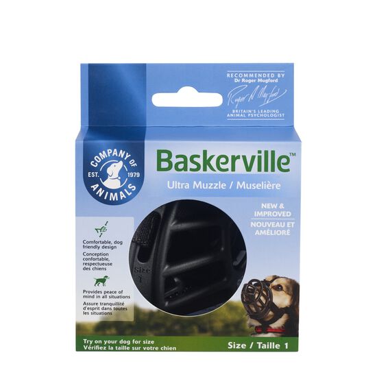 Black "Ultra" muzzle Baskerville Image NaN