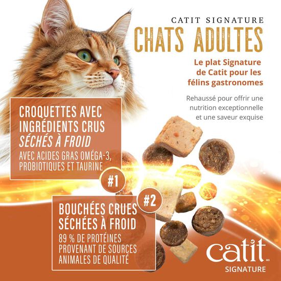 Signature Chicken Freeze-Dried Raw Nutrition for Adult Cats, 4.5 kg Image NaN