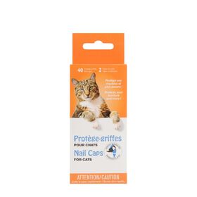 Nail caps for cats, pink