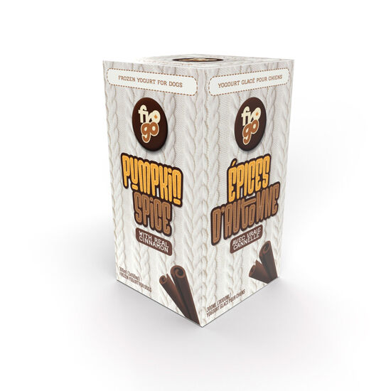 Yogourt glacé au lait de chèvre Frozen Goat épices d'automne pour chiens Image NaN