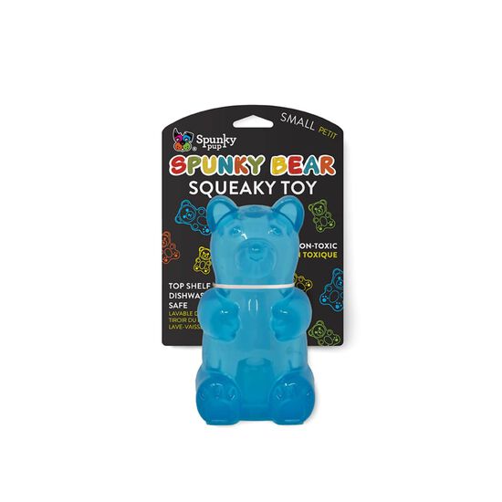 Spunky Bear Squeaky Toy for Dogs, Assorted colours Image NaN