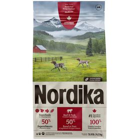 Nourriture s&egrave;che Nature Rouge rustique pour chiens, 14,5 kg