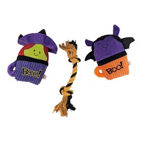 Trio Halloween Boo pour chiens