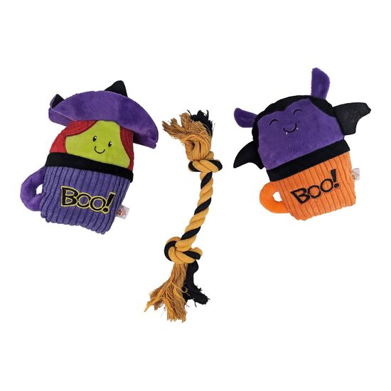 Trio Halloween Boo pour chiens Image NaN