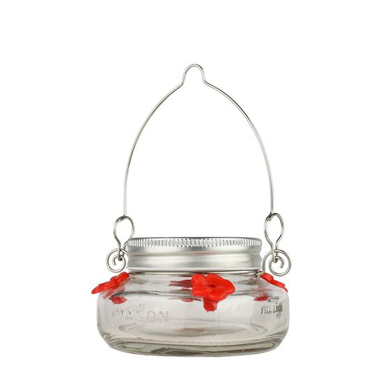 Mason Jar Hummingbird Feeder Image NaN