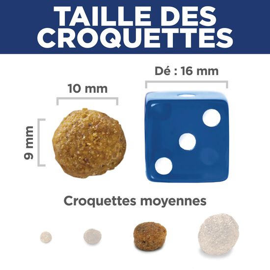 Nourriture sèche au poulet et à l’orge pour chiens adultes, 15,9 kg Image NaN