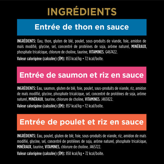 Complete Essentials Favourites Entrée Cat Food Variety Pack, 12 x 85 g Image NaN