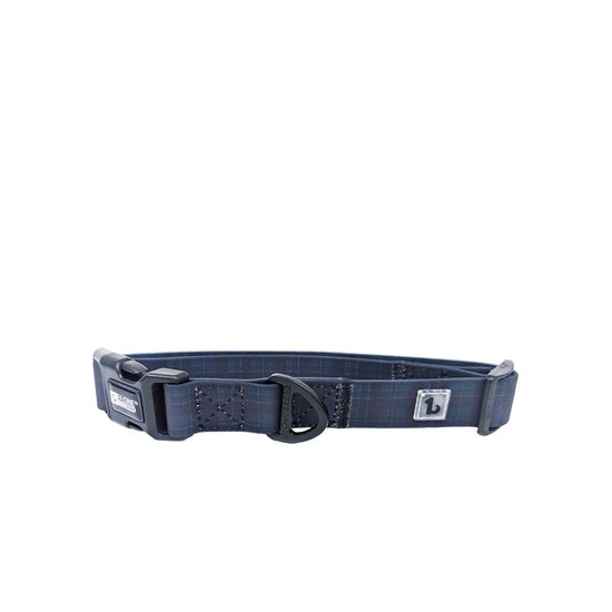 Varsity Plaid Silicone Dog Collar Image NaN