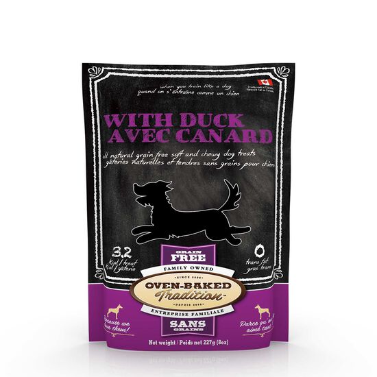 Soft & Chewy Grain-Free Dog Treats, duck Image NaN