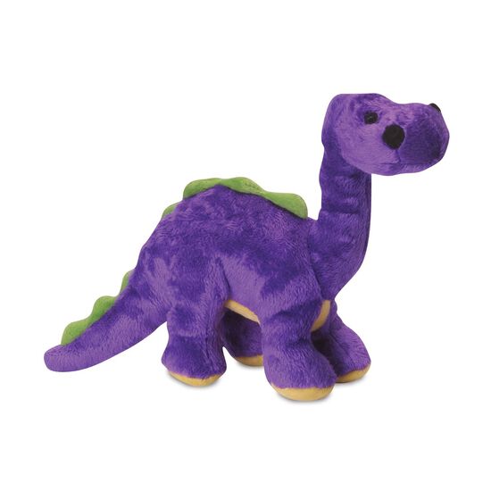 Durable purple brontosaurus dog toy with Patented "Chew Guard" technology Image NaN