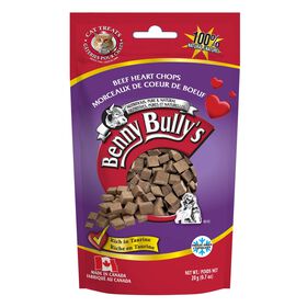 Morceaux de cœur de bœuf pour chats