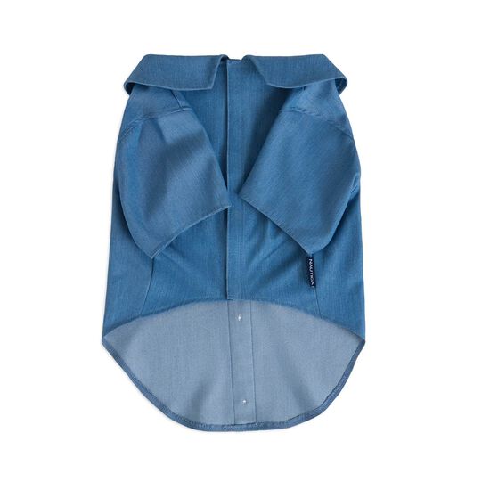 Stretch Denim Shirt for Dogs Image NaN