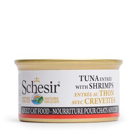 Tuna and shrimps wet food for cats