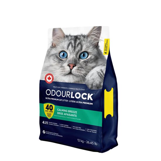 Multicat Litter with Calming Breeze Fragrance, 12 kg Image NaN