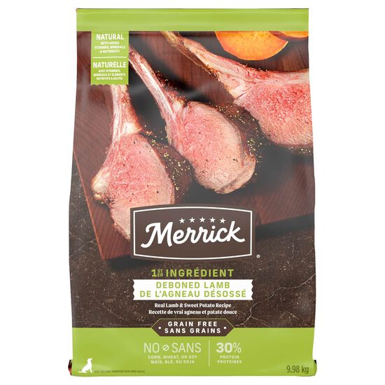 Grain Free Real Lamb and Sweet Potato Dry Food for Adult Dogs Image NaN