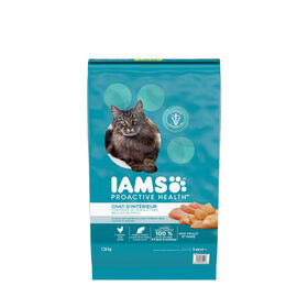 Nourriture sèche « ProActive Health » contrôle du poids et des boules de poils pour chats adulte d'intérieur, 7,26 kg