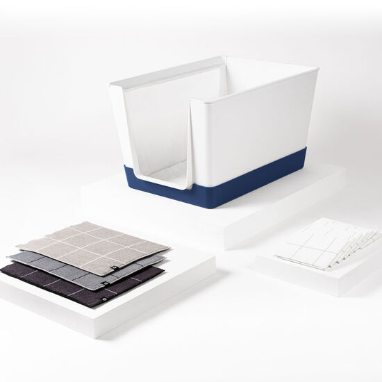 Doggy Bathroom Starter Kit, Navy Blue Image NaN