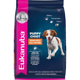 Dry Food for Medium Breed Puppies, 15 kg