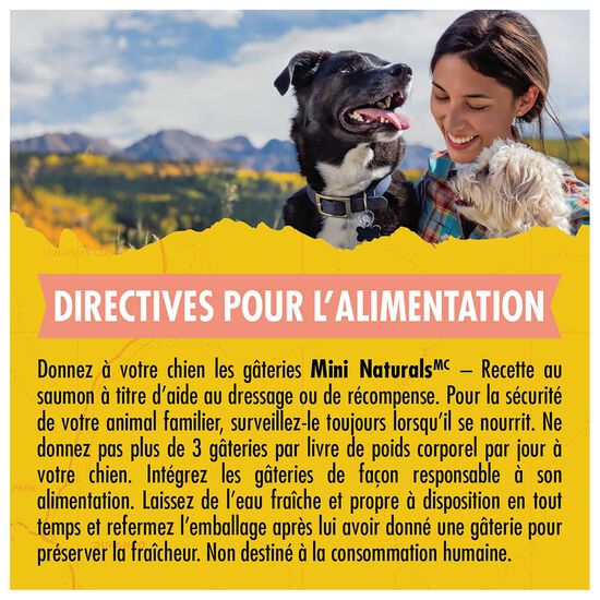 Mini Naturals Salmon Tender BitesTreats for Dogs, 454 g Image NaN