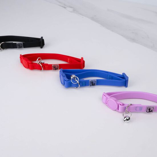 Silicone Collar for Cats, Black Image NaN