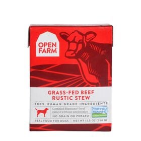 Nourriture humide pour chiens, ragoût rustique au bœuf