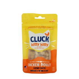 Freeze-dried Cluck cat treats, chicken