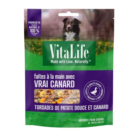 Sweet Potato and Duck Twists for Dogs, 400 g Image NaN
