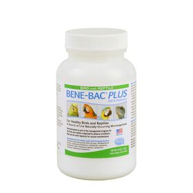 Probiotiques en poudre Bene-Bac Plus pour oiseaux et reptiles