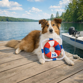 Buoy Tug Toy with Rope