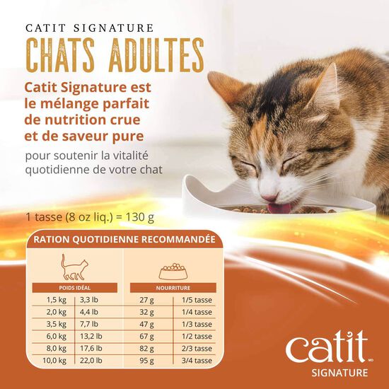 Signature Chicken Freeze-Dried Raw Nutrition for Adult Cats, 4.5 kg Image NaN