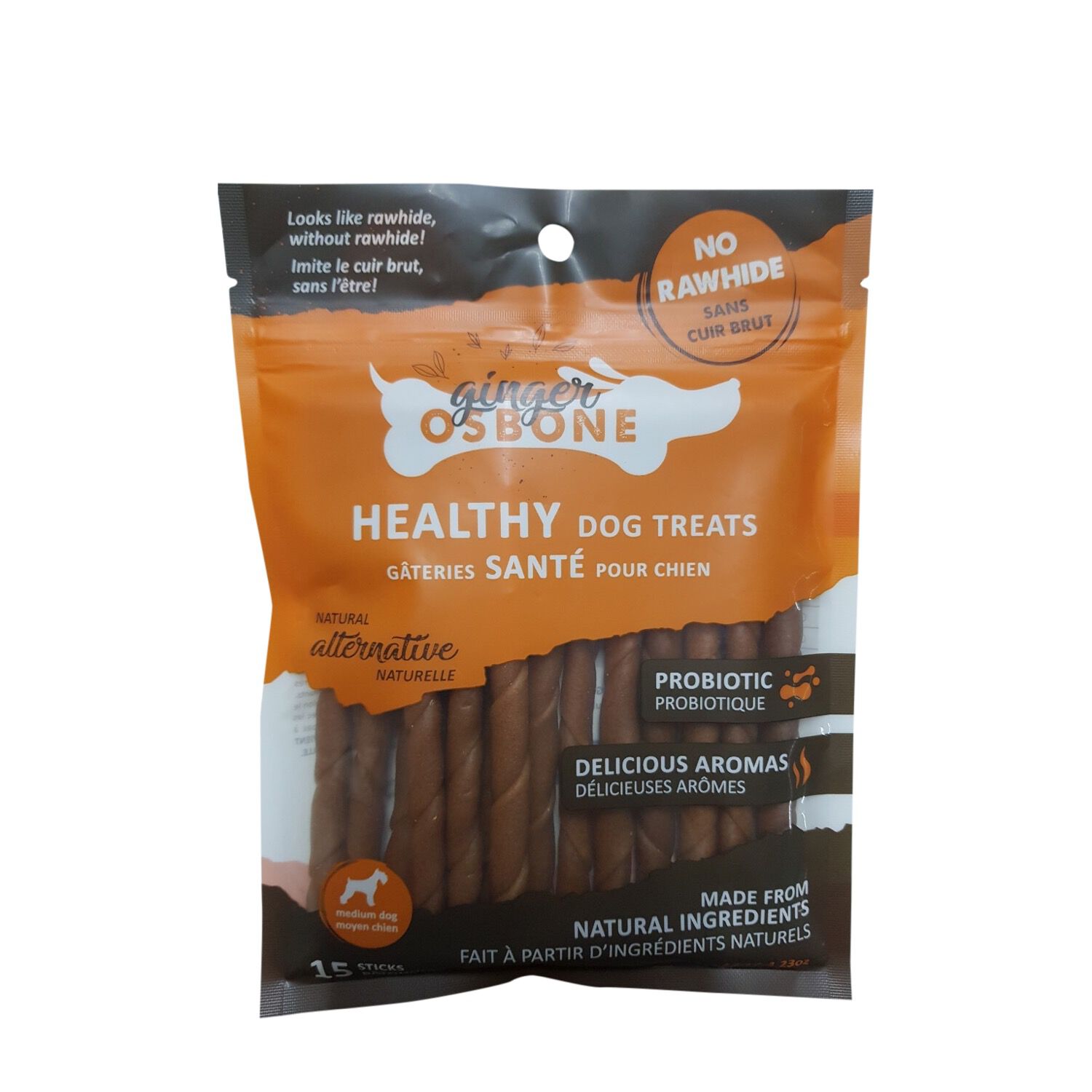 Twisted Bones for Medium Breed Dogs Ginger Osbone | Mondou