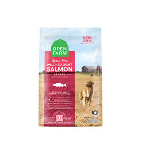 Nourriture s&egrave;che sans grains saumon sauvage pour chiens, 4,98 kg