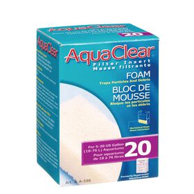Bloc de mousse filtrante pour AquaClear 20/Mini