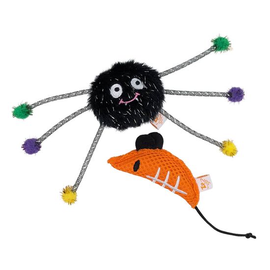 Duo araign&eacute;e et souris pour chats Image NaN
