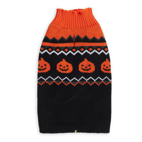 Tricot col haut avec design en jacquard pour chiens