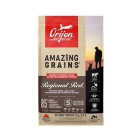 Nourriture sèche Amazing Grains Regional Red pour chiens, 9,7 kg