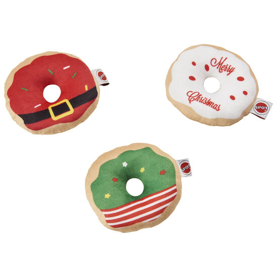 Hoilday Glazed Donuts Toy for Cats, 1 unit Image NaN