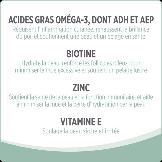 Skin and Coat Supplement for Dogs, 400 g Image NaN