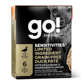 Pâté de canard « Sensitivities » à ingrédients limités sans grains pour chiens, 354 g
